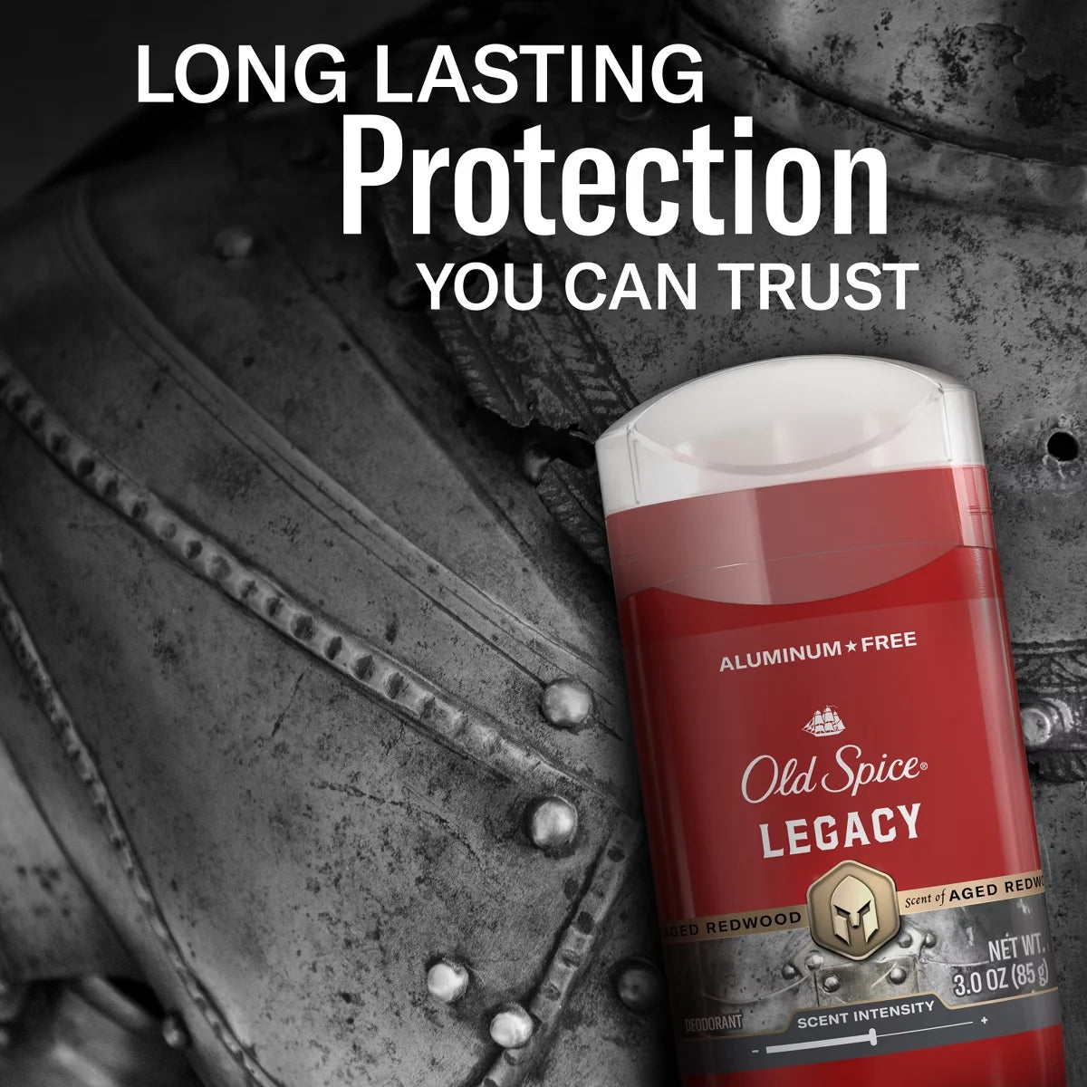 Old Spice Men's Long-Lasting Freshness 24-Hour Odor Protection Red Collection Deodorant - Legacy - 3oz