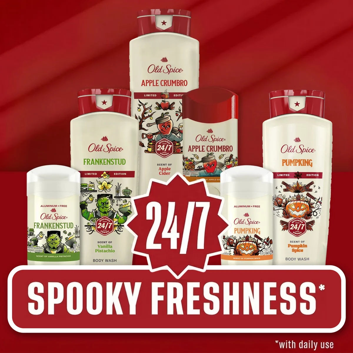 Old Spice Holidudes Body Wash - Apple Crumbro - 16oz