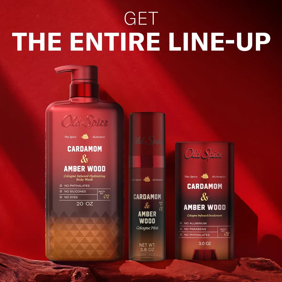 Old Spice x The Spice Alchemist Collection Men's Crafted for Compliments Cologne Infused Body Wash - Cardamom and Amber Wood - 20oz