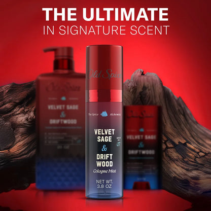Old Spice x The Spice Alchemist Collection Men's Cologne Mist - Velvet Sage and Driftwood - 3.8 fl oz