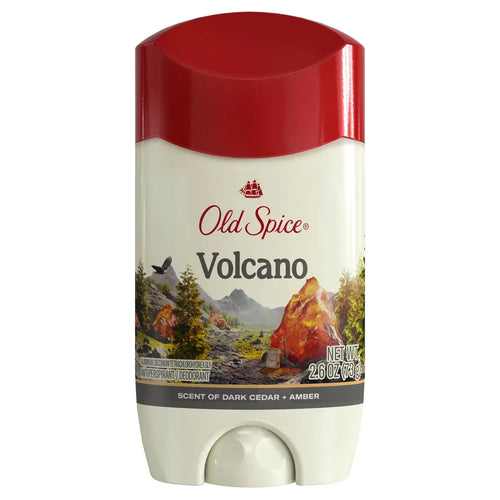 Old Spice Men's Volcano with Charcoal Antiperspirant & Deodorant - 2.6oz: Invisible Solid, Fresh Scent, Normal Skin