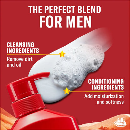 Old Spice Super Mario Desert Detour 2-in-1 Shampoo and Conditioner - 21.9 fl oz