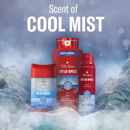 Old Spice Red Collection Men's Long-Lasting Fragrance Refreshing Clean Body Wash - Cold Spice Scent - 24 fl oz
