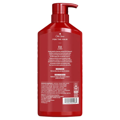 Old Spice Men's Fiji 2-in-1 Shampoo & Conditioner