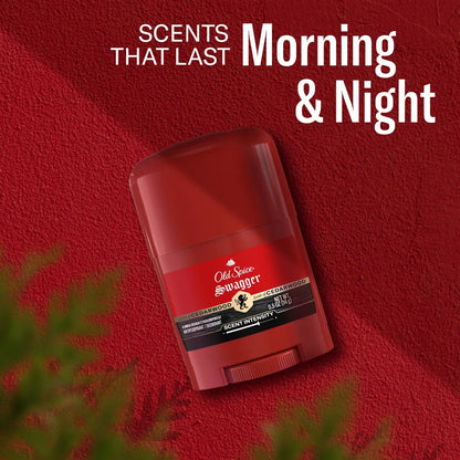 Old Spice Red Zone Swagger Invisible Solid - Trial Size - 0.5oz: Under Arm, Sulfate-Free, Lime & Cedar, Normal Skin