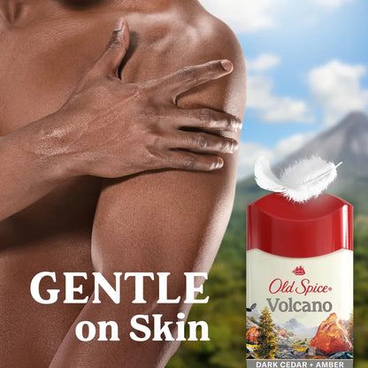 Old Spice Men's Volcano with Charcoal Antiperspirant & Deodorant - 2.6oz: Invisible Solid, Fresh Scent, Normal Skin