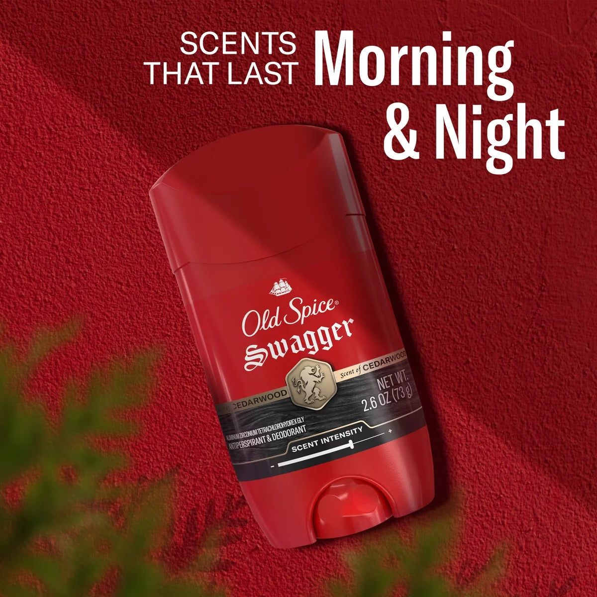 Old Spice Red Collection Swagger Invisible Solid Antiperspirant & Deodorant for Men - 2.6oz
