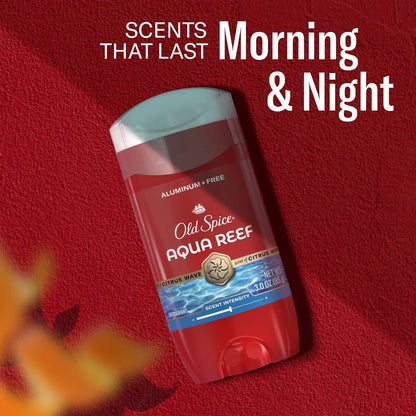 Old Spice Deodorant Aqua Reef Twin Pack - 3oz/2pk