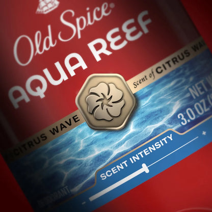 Old Spice Deodorant Aqua Reef Twin Pack - 3oz/2pk