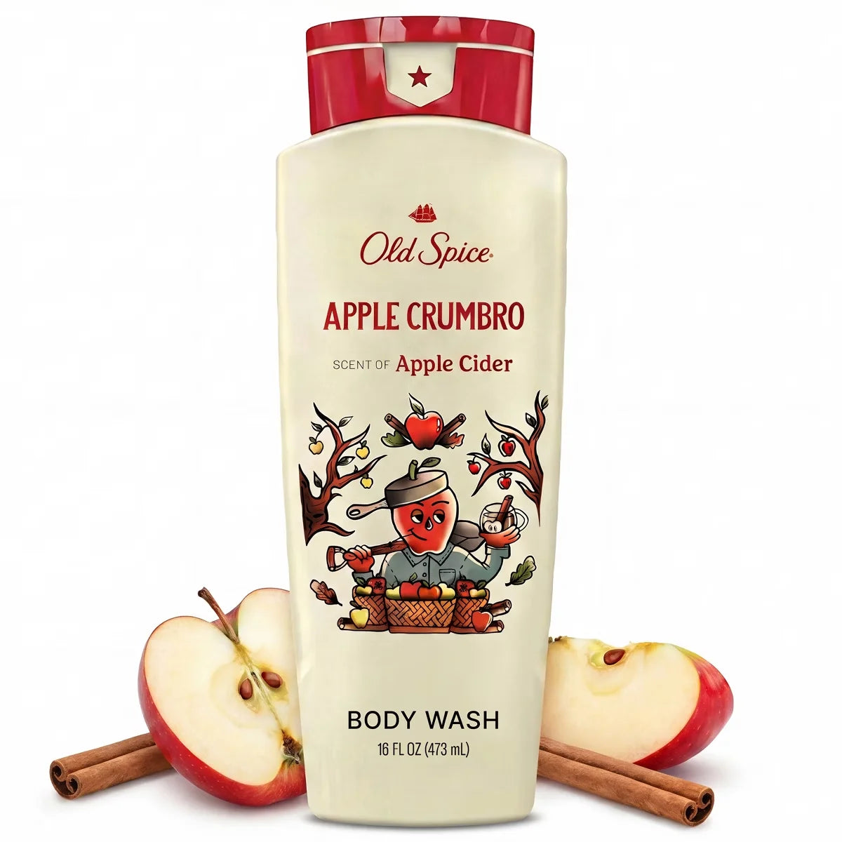 Old Spice Holidudes Body Wash - Apple Crumbro - 16oz