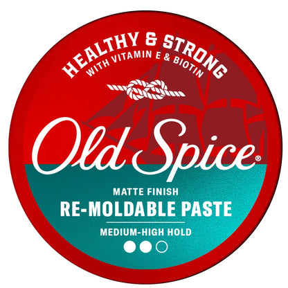 Old Spice Healthy & Strong Lightweight Hair Pomade Cream - 2.22oz