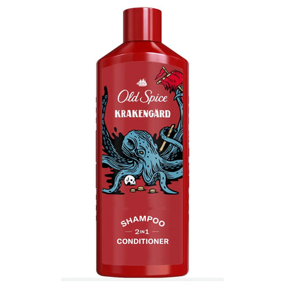 Old Spice Men's Krakengard 2-in-1 Shampoo & Conditioner