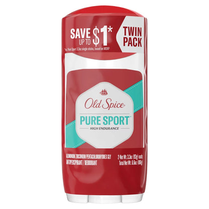 Old Spice High Endurance Antiperspirant & Deodorant for Men - 3.3oz/2pk