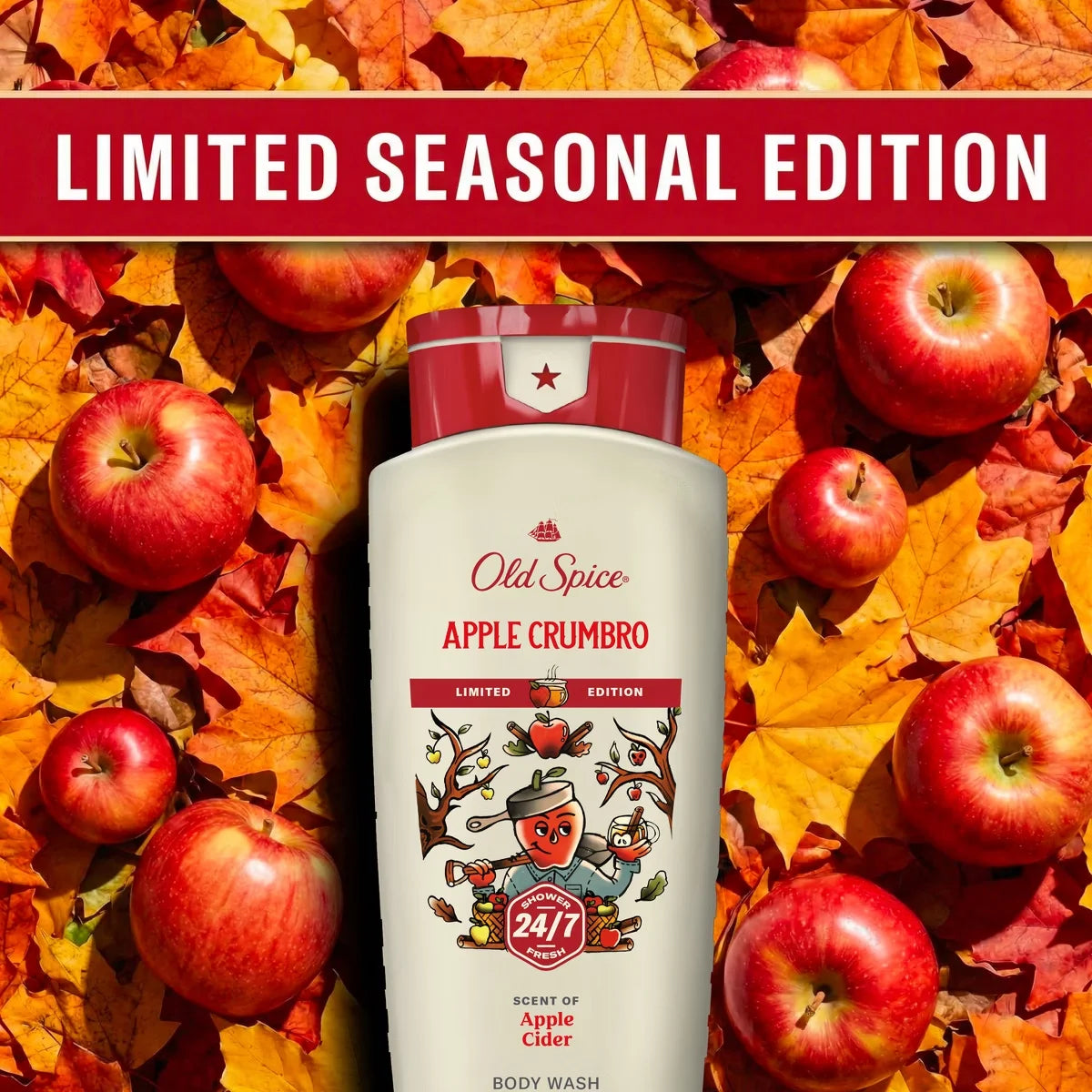 Old Spice Holidudes Body Wash - Apple Crumbro - 16oz