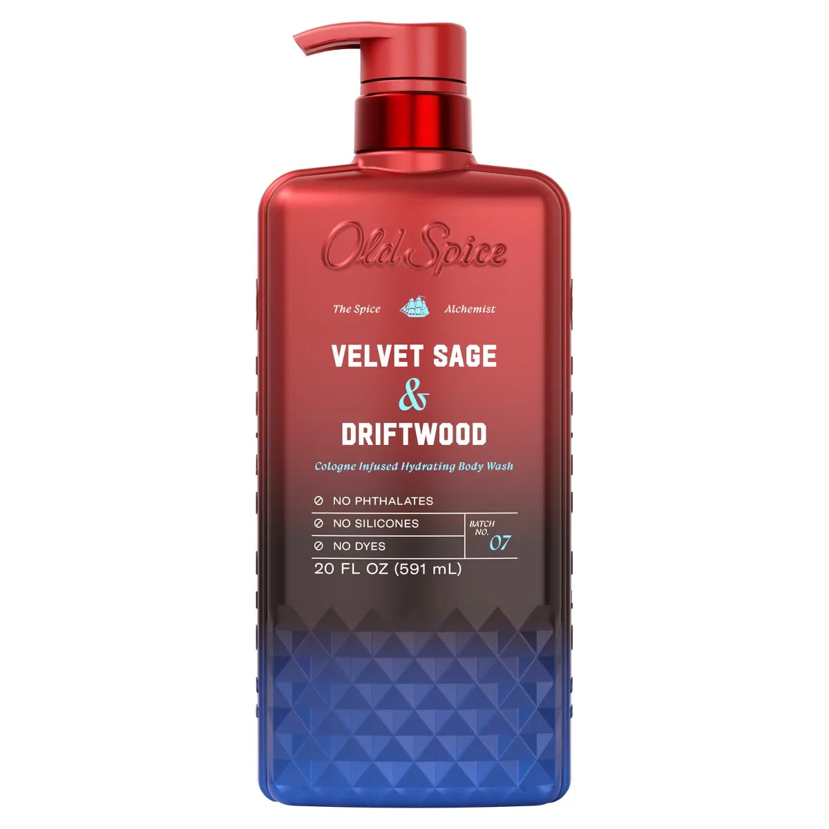 Old Spice x The Spice Alchemist Collection Men's Crafted for Compliments Cologne Infused Body Wash - Velvet Sage and Driftwood Scent - 20 fl oz
