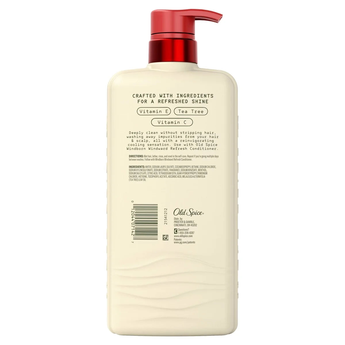 Old Spice Windborn Windward Refreshing Shampoo - 20 fl oz