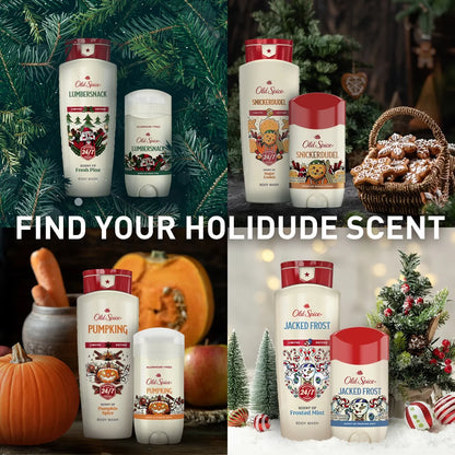 Old Spice Holidudes Body Wash - PumpKing - 16oz: Body Wash, Basic Cleansing, Whole Body, 16 oz Squeeze Bottle