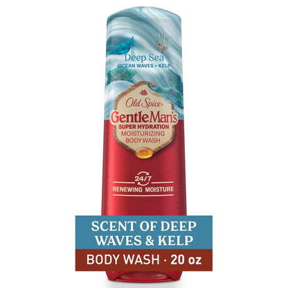 Old Spice Super Hydration Moisturizing Body Wash - Deep Sea - 20 fl oz: Paraben-Free, Whole Body, Liquid