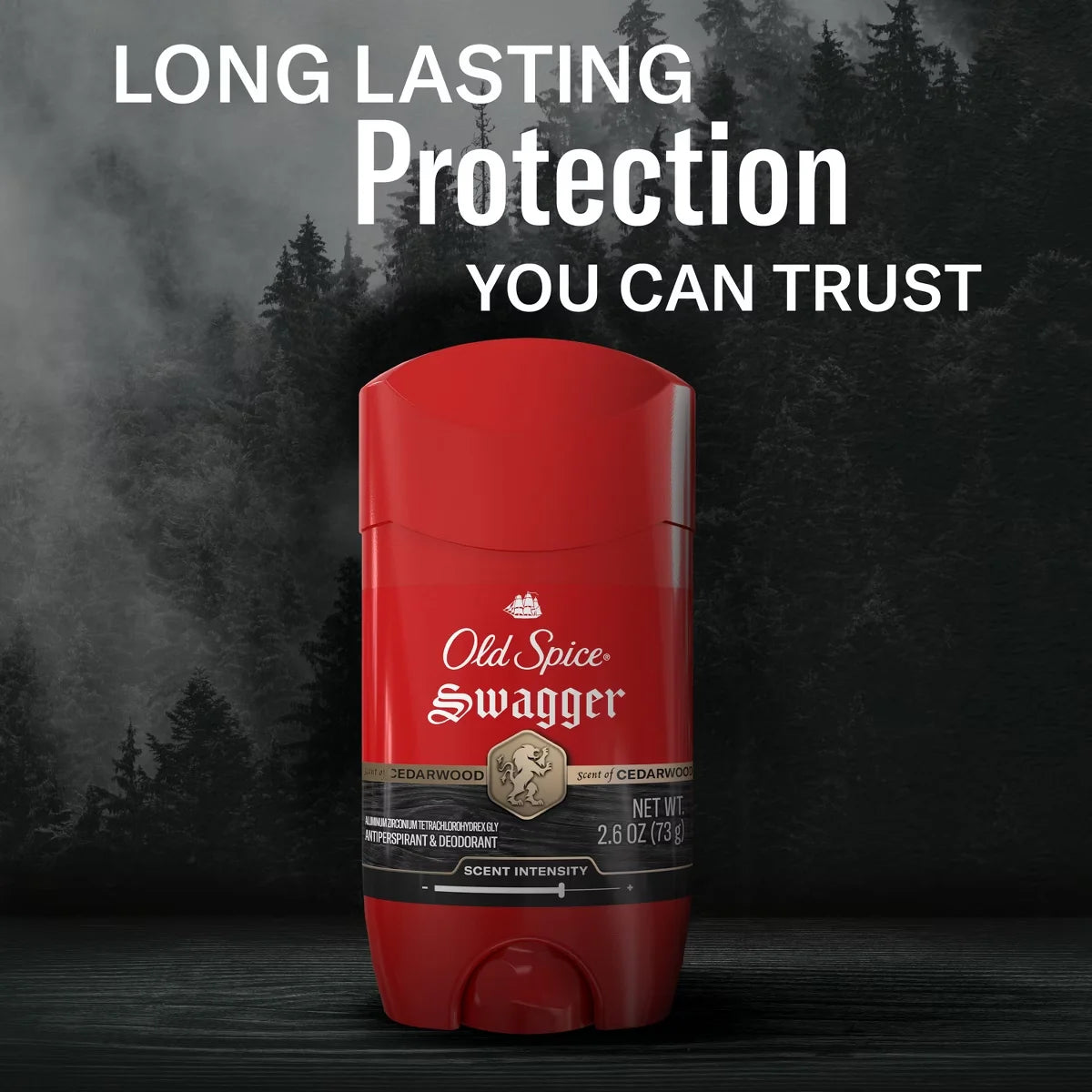 Old Spice Red Collection Swagger Invisible Solid Antiperspirant & Deodorant for Men - 2.6oz
