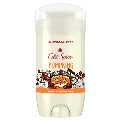 Old Spice Holidudes Deodorant - PumpKing - 3oz: Invisible Solid Deodorant, Under Arm Application, Pumpkin Spice Scent, Normal Skin Type