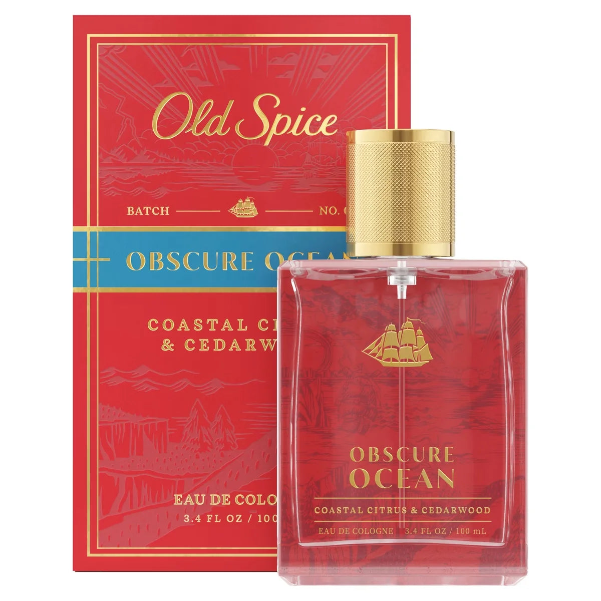Old Spice Signature Cologne - Obscure Ocean - 3.4oz