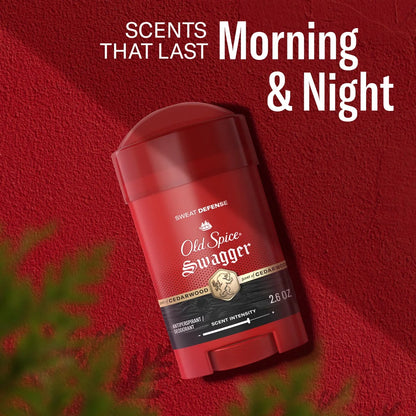 Old Spice Hardest Working Collection Sweat Defense Stronger Swagger Solid Antiperspirant & Deodorant - 2.6oz