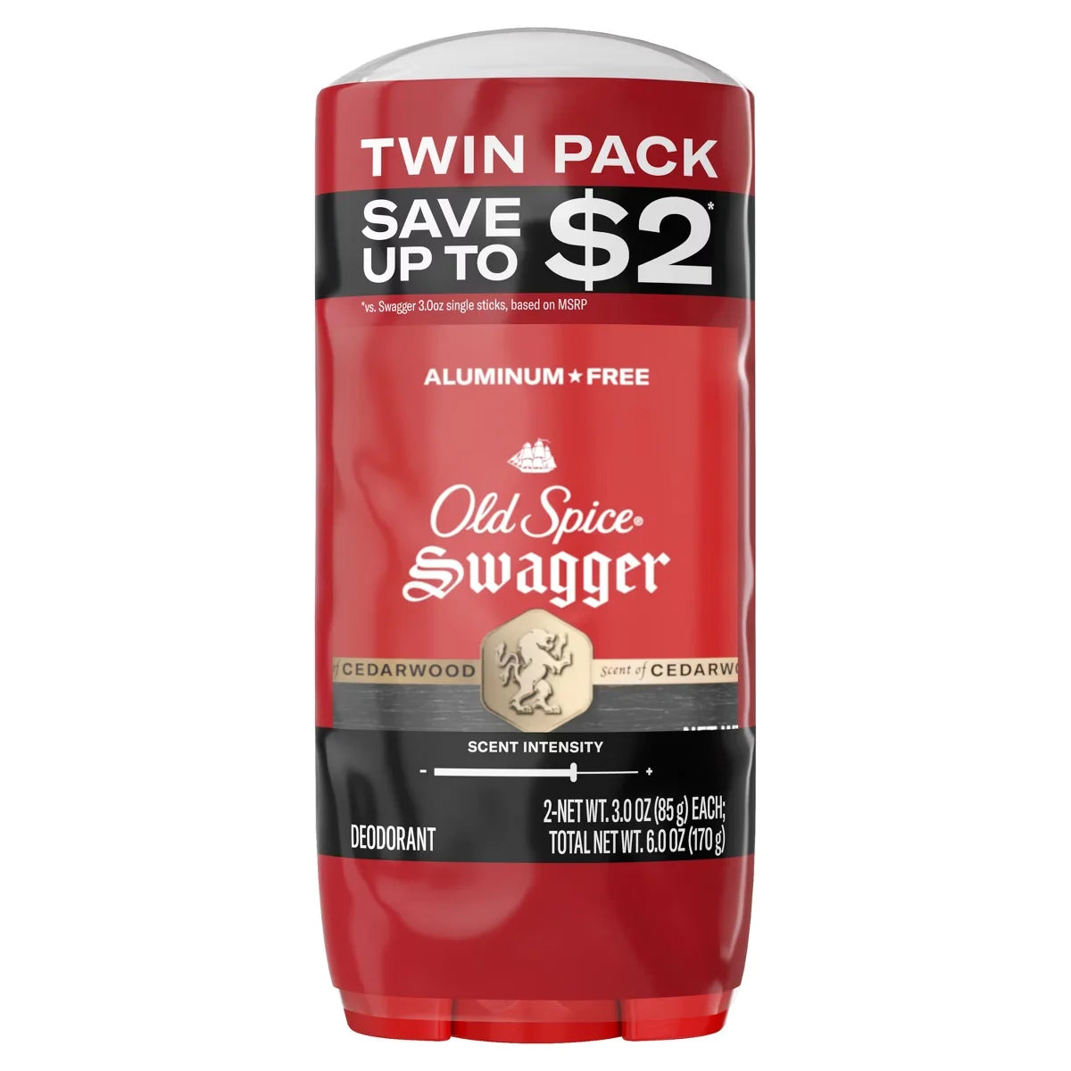 Old Spice Red Collection Swagger Deodorant - 3oz