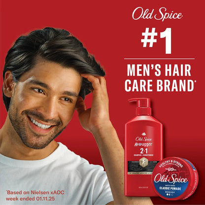 Old Spice Healthy & Strong Classic Hair Pomade - 2.22oz