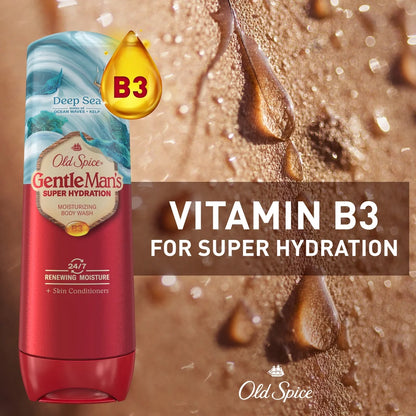 Old Spice Super Hydration Moisturizing Body Wash - Deep Sea - 20 fl oz: Paraben-Free, Whole Body, Liquid