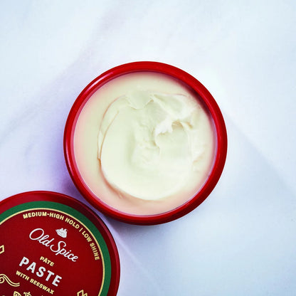 Old Spice No-Poof Hair Styling Paste Medium-High Hold with Low Shine - 2.22oz