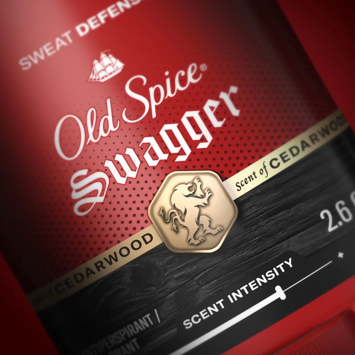 Old Spice Hardest Working Collection Sweat Defense Stronger Swagger Solid Antiperspirant & Deodorant - 2.6oz