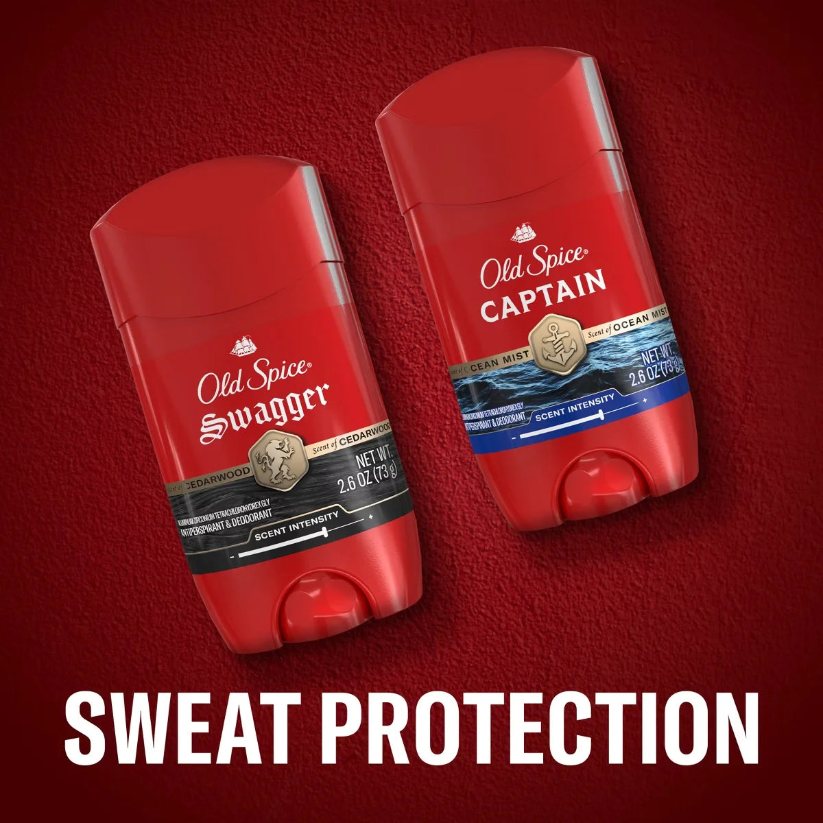 Old Spice Red Collection Swagger Invisible Solid Antiperspirant & Deodorant for Men - 2.6oz