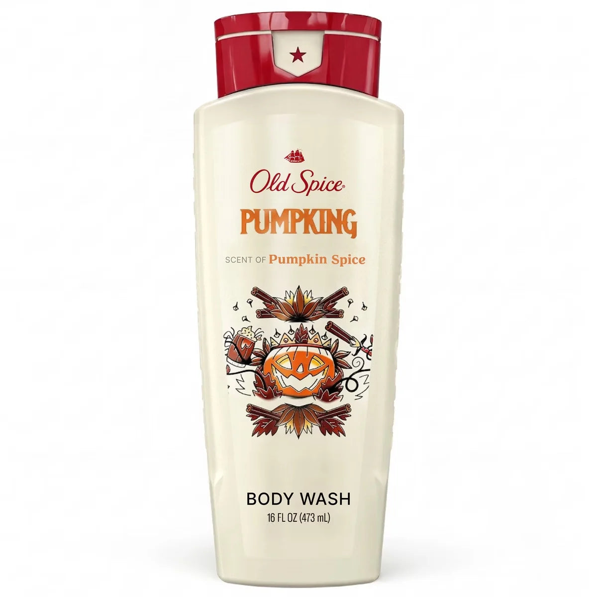 Old Spice Holidudes Body Wash - PumpKing - 16oz: Body Wash, Basic Cleansing, Whole Body, 16 oz Squeeze Bottle