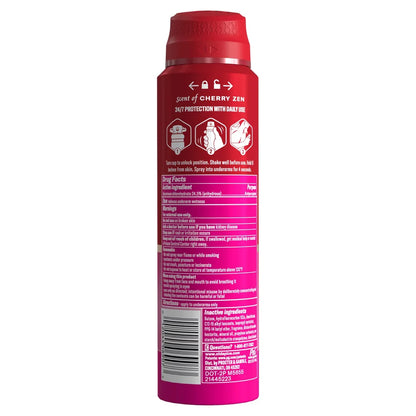 Old Spice Red Collection Men's 48-Hour Odor Protection Lightweight Formula All-Day Freshness Antiperspirant Spray - Karma Scent - 4.3oz
