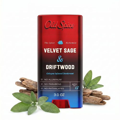 Old Spice x The Spice Alchemist Collection Cologne Infused Deodorant - Velvet Sage and Driftwood - 3oz