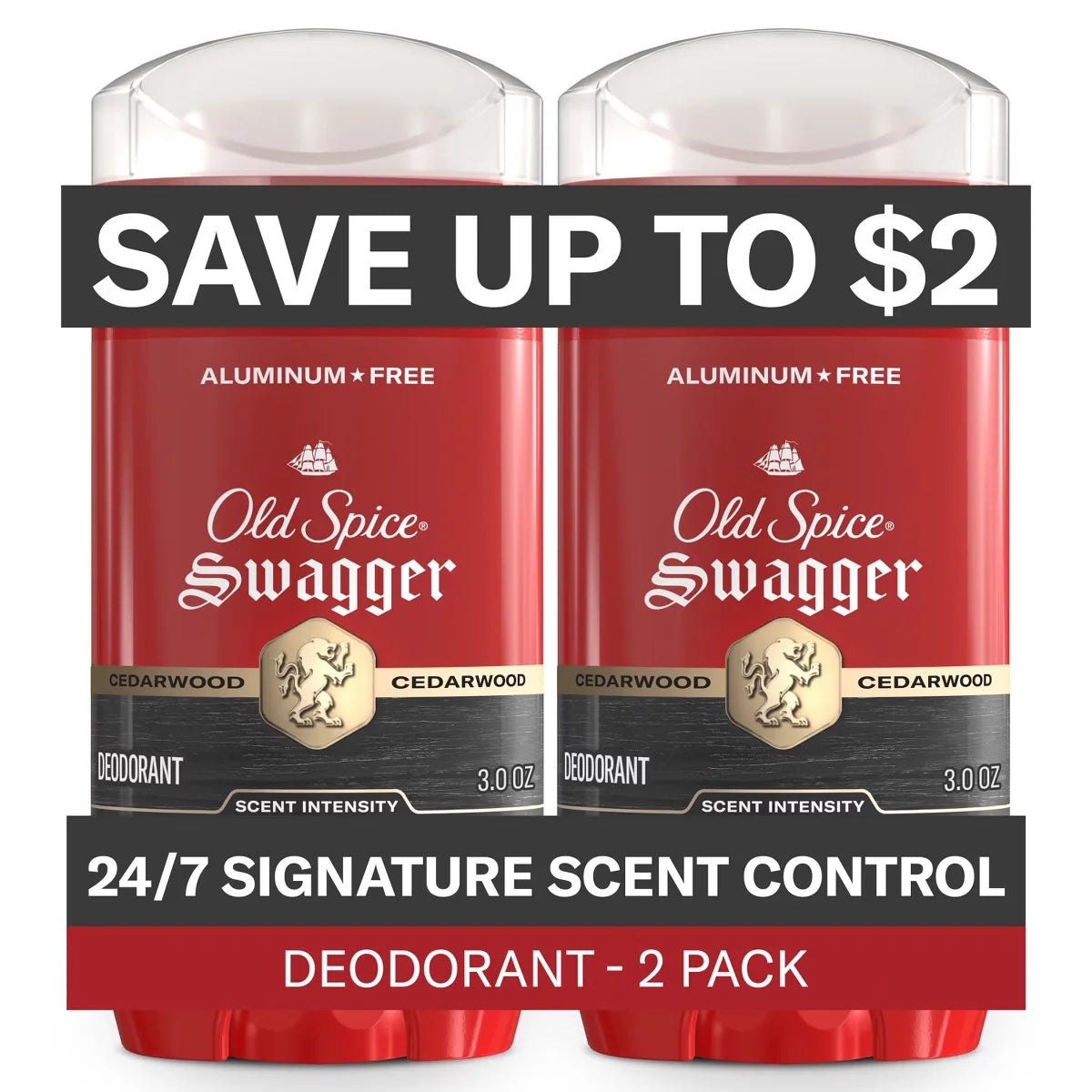 Old Spice Red Collection Swagger Deodorant - 3oz