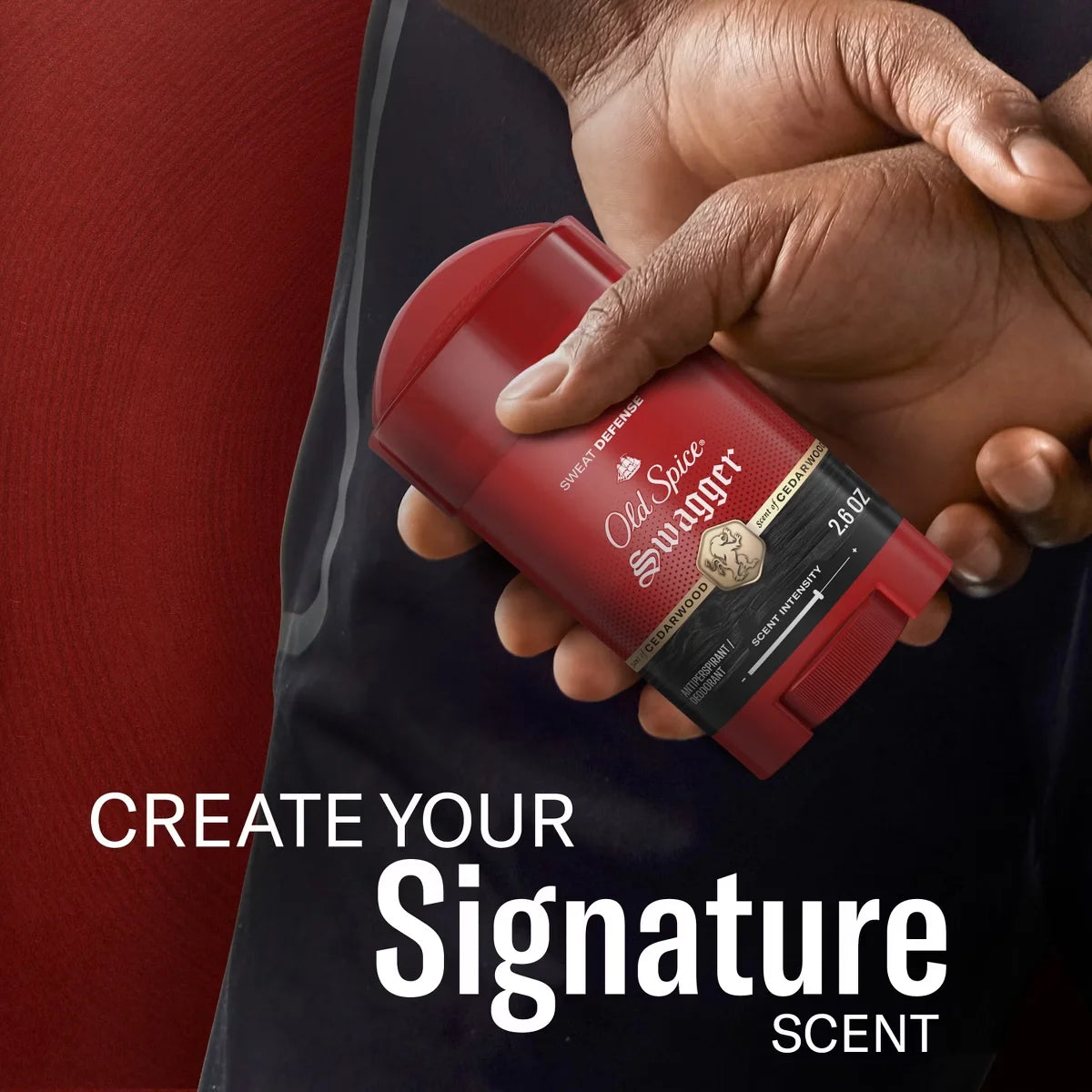Old Spice Hardest Working Collection Sweat Defense Stronger Swagger Solid Antiperspirant & Deodorant - 2.6oz