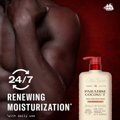 Old Spice Windborn Collection Men's Body Wash for Extra Dry Skin - Paradise Coconut Scent - 20 fl oz