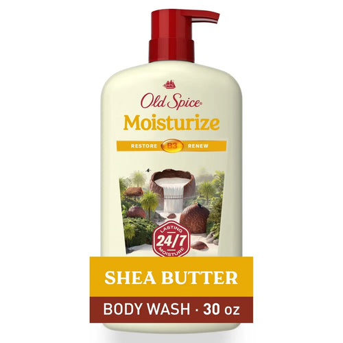 Old Spice Men's Body Wash - Moisturize with Shea Butter