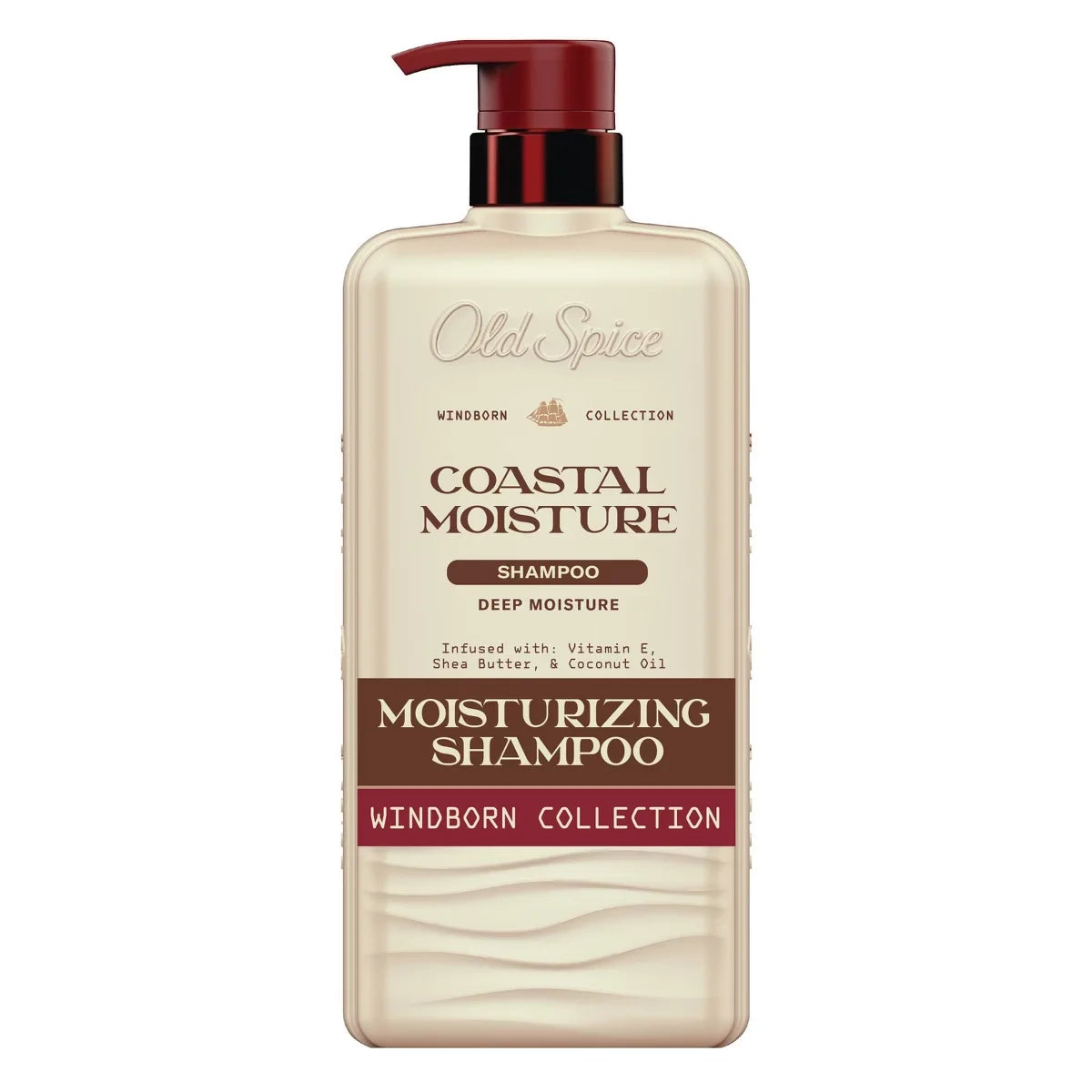 Old Spice Windborn Coastal Moisture Vanilla Shampoo - 20 fl oz