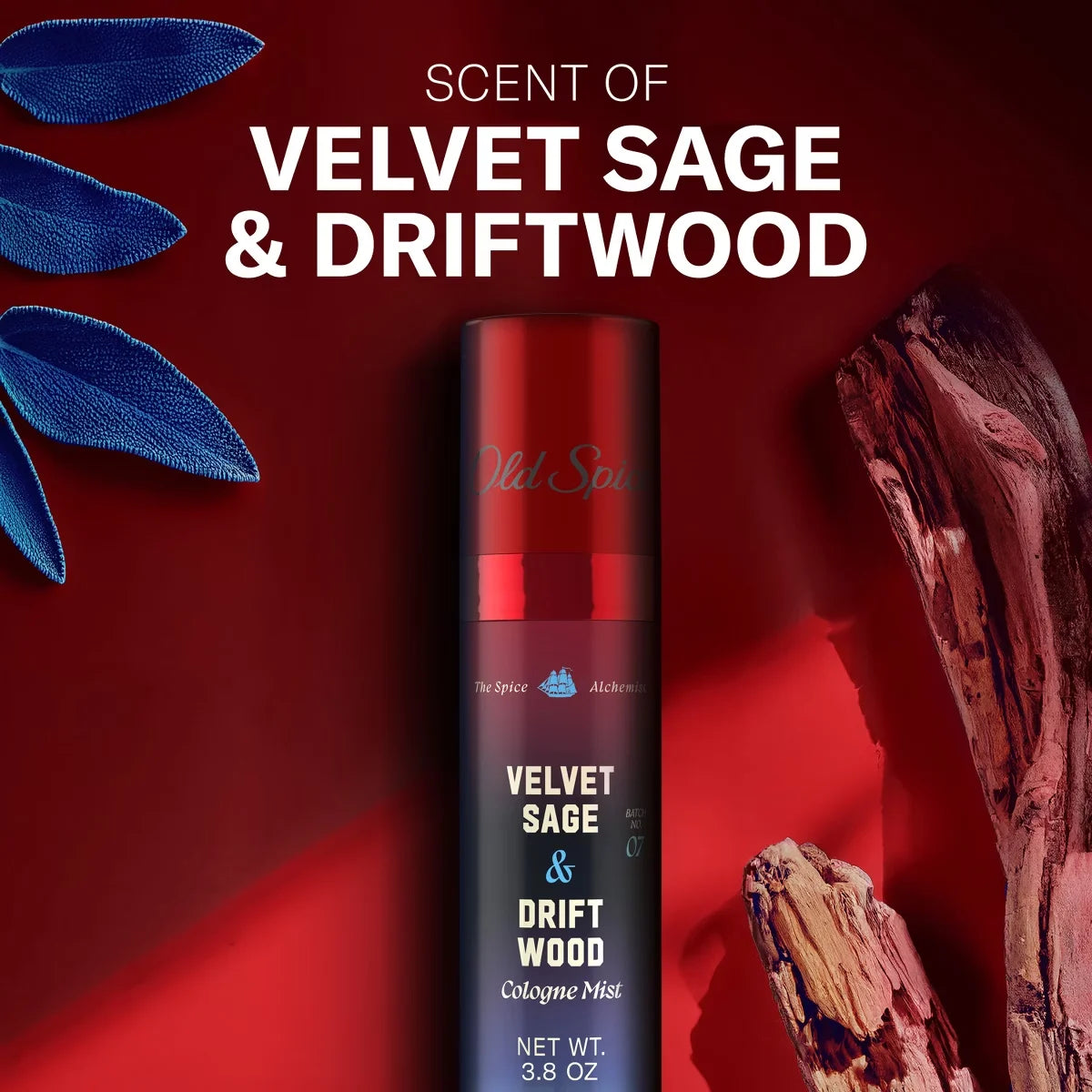 Old Spice x The Spice Alchemist Collection Men's Cologne Mist - Velvet Sage and Driftwood - 3.8 fl oz