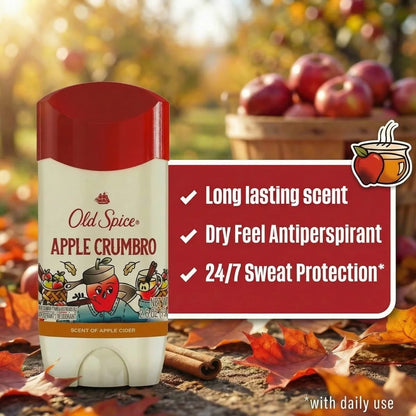 Old Spice Holidudes Deodorant - Apple Crumbro - 2.6oz