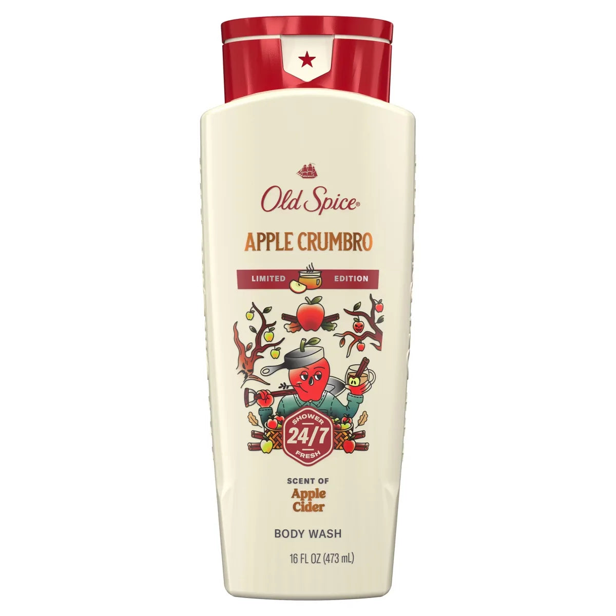 Old Spice Holidudes Body Wash - Apple Crumbro - 16oz