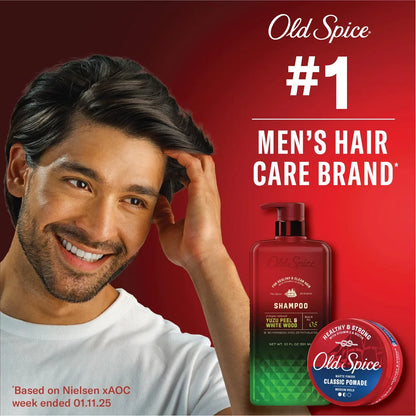 Old Spice x The Spice Alchemist Yuzu Peel & White Wood Cologne Infused Shampoo - 20 fl oz