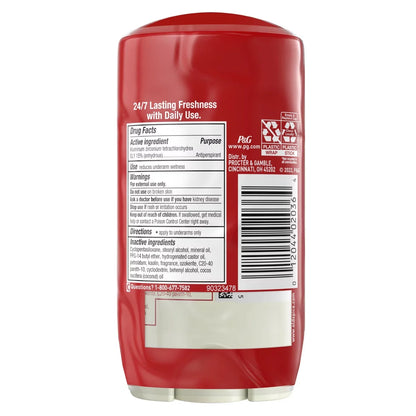 Old Spice Men's Fiji with Palm Tree Antiperspirant & Deodorant - 2.6oz/2pk: Paraben-Free, Invisible Solid, Under Arm Use