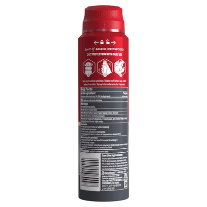 Old Spice Red Collection Men's 48-Hour Odor Protection Antiperspirant Spray - Legacy - 4.3oz