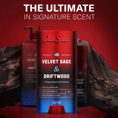 Old Spice x The Spice Alchemist Collection Cologne Infused Deodorant - Velvet Sage and Driftwood - 3oz