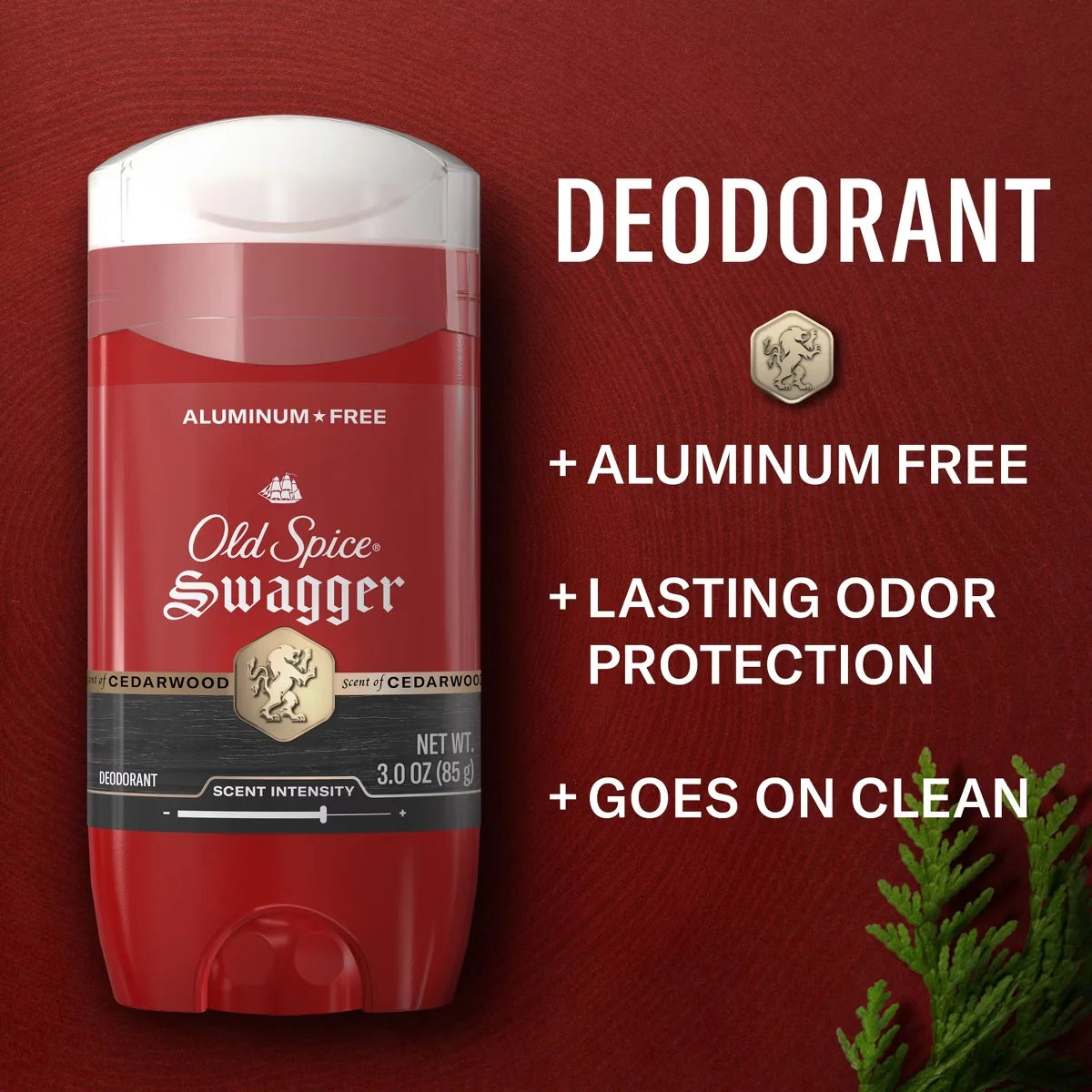 Old Spice Red Collection Swagger Deodorant - 3oz