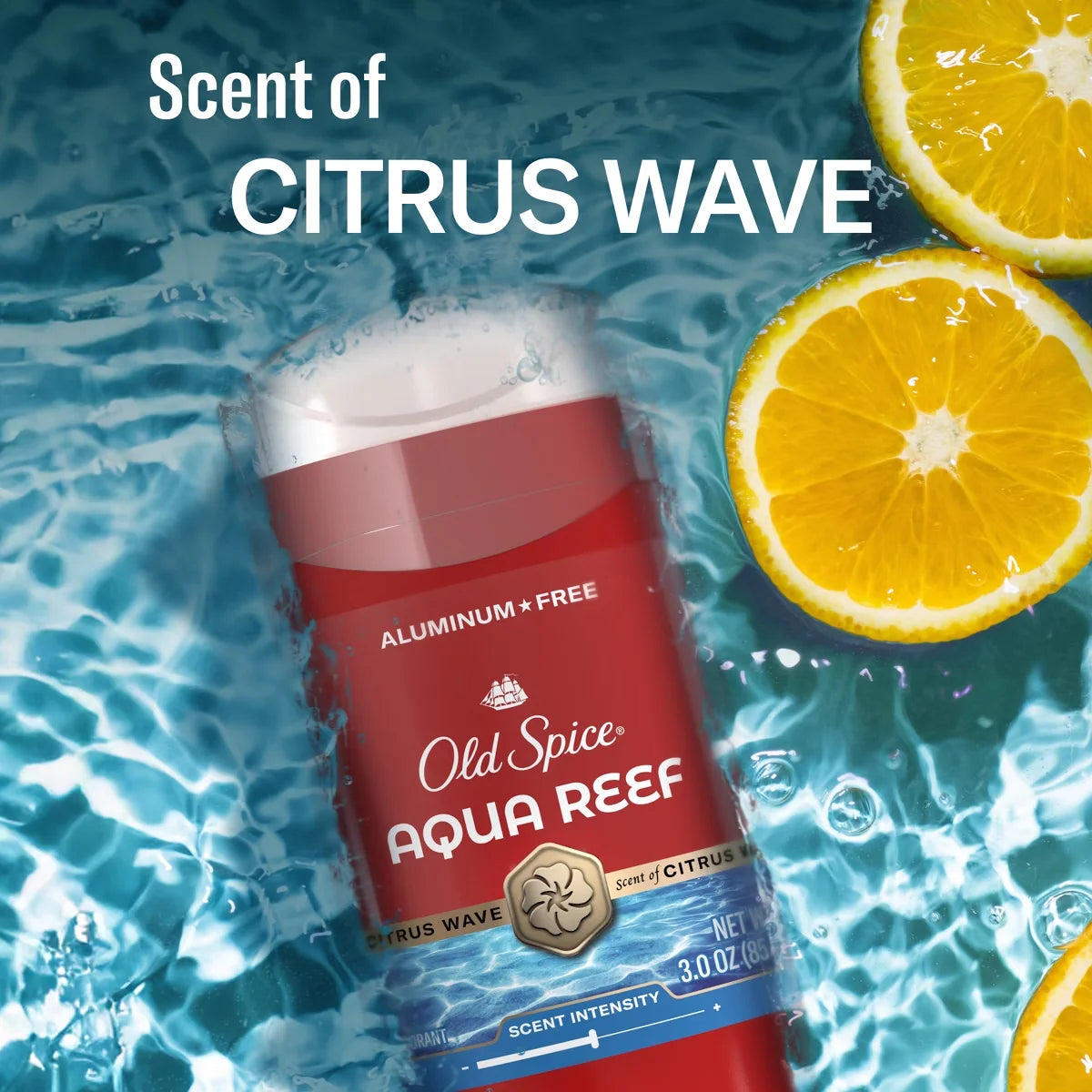 Old Spice Deodorant Aqua Reef Twin Pack - 3oz/2pk