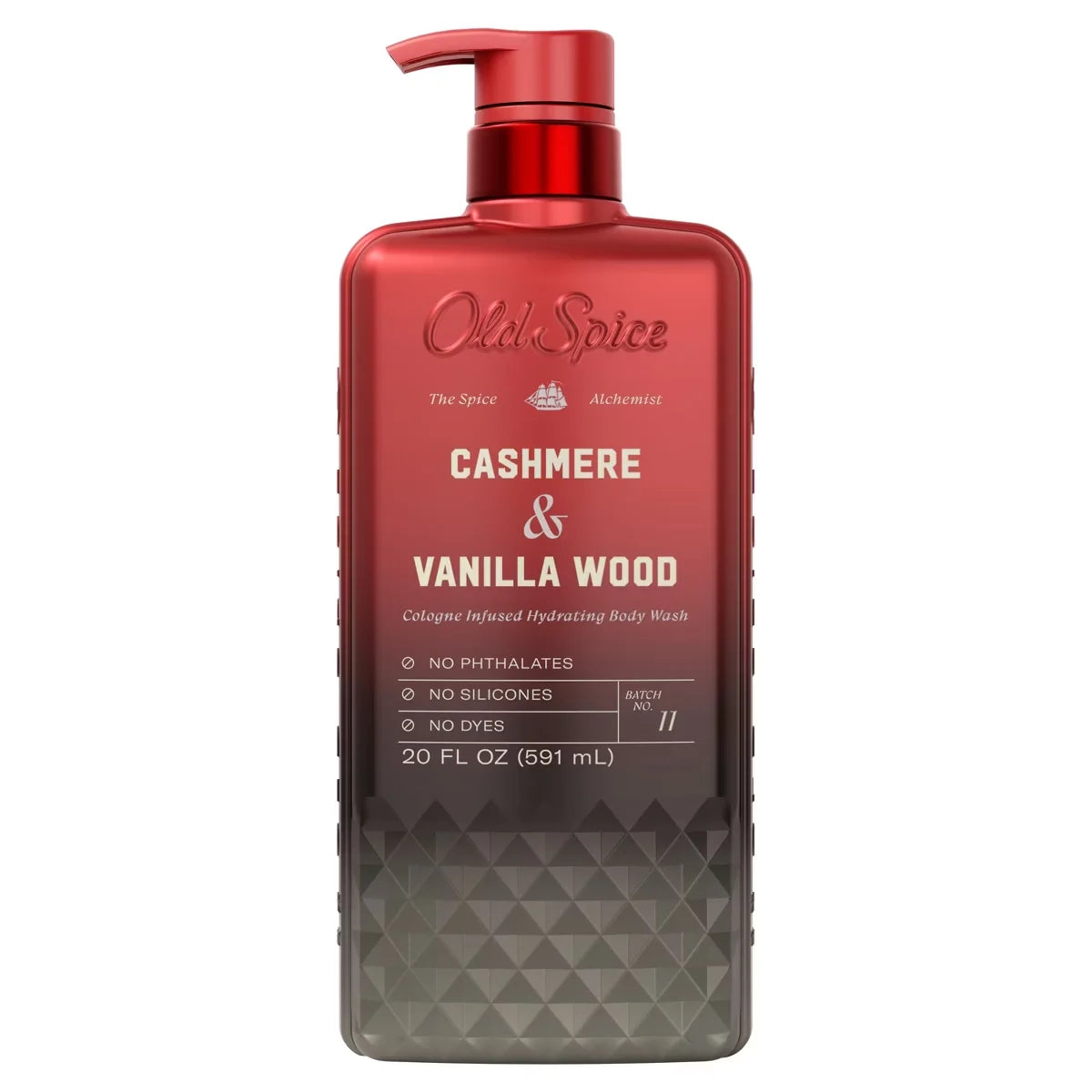 Old Spice x The Spice Alchemist Collection Men's Crafted for Compliments Cologne Infused Body Wash - Cashmere and Vanilla Wood - 20oz